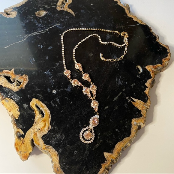 CEZANNE Gold Blush Sensitive Skin Necklace NWOT - Picture 4 of 9